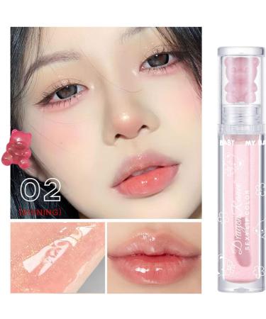 Bear Jelly - Natural Moisturizing Shimmer Lip Gloss Set - Shiny Lipstick - Long Lasting and Nourishing - Lip Plumping Set for Girls Teens and Women - Buy Online on GoSupps.com