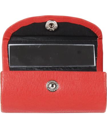 ARTISENIA Maroon Leather Lipstick Case Holder - Mother's Day Gift - Organizer Bag for Purse - Buy Online on GoSupps.com