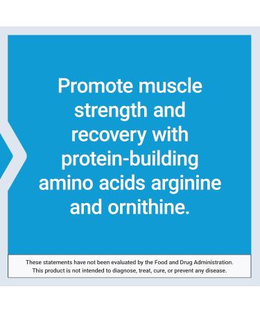 Life Extension Arginine Ornithine Powder Promotes Muscle Health & Recovery Gluten Free Non-GMO net Weight 150 Grams - Buy Online on GoSupps.com
