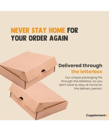 Cupplement | Ashwagandha Capsules 60 Pcs | 500 MG per Organic Capsules | Top Quality | Mushroom | 2 measurements per day - Buy Online on GoSupps.com