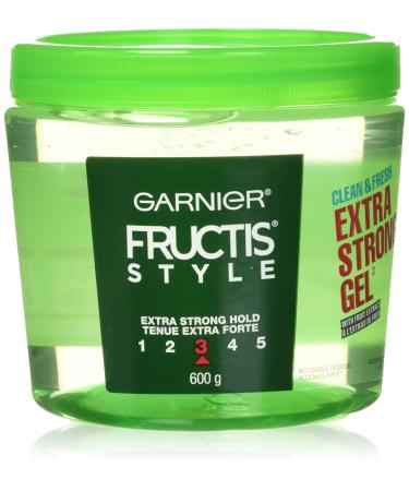 Garnier Fructis Style Clean & Fresh Extra Strong Gel with Fruit Wax 600g