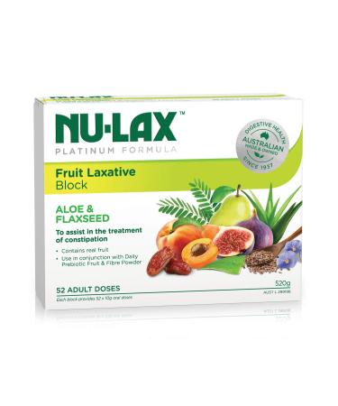 Nulax Platinum Fruit Laxative with Aloe & Flax 520g