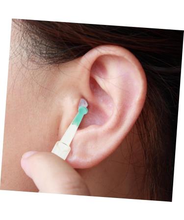 COOLHIYA 6 Pcs Reusable Silicone Ear Scoop Replacement Heads Transparent Soft Ear Wax Removal Tips for Adults and Gentle Cleaning Tool Easy to Use - Buy Online on GoSupps.com