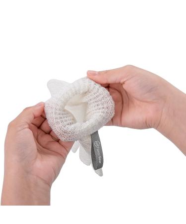 Exfoliating Bath Gloves for Women & Men - Dead Skin Remover & Body Scrubber - Spa Exfoliator Mitt - Nylon Light Exfoliation - 1 Pair - Buy Online on GoSupps.com