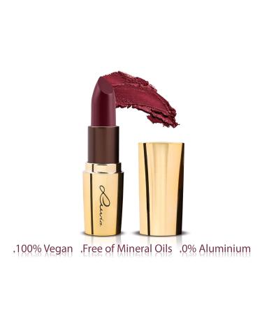 Buy Luvia Dark Red Lipstick - Long-Lasting Glossy Vegan Cosmetics from Italy | Oriental Night L589C - Buy Online on GoSupps.com