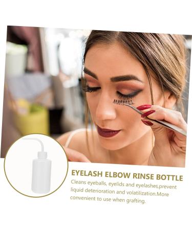  Angoily Angoily Set of 4 Eyelash Extension Cleaning Bottles Eye Wash Water Bottle for Salons ABS Transplant Supplies 250ml - Buy Online on GoSupps.com
