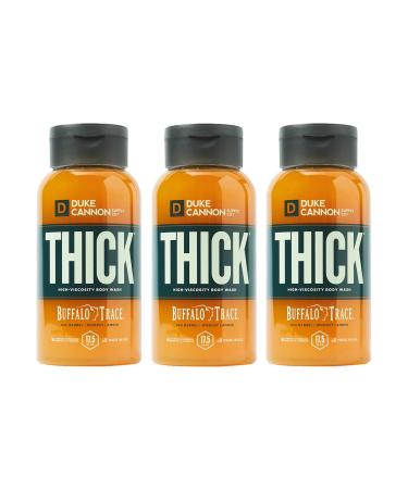 Duke Cannon Supply Co. THICK High-Viscosity Body Wash for Men - Bourbon, 17.5 Fl Oz (3 Pack)