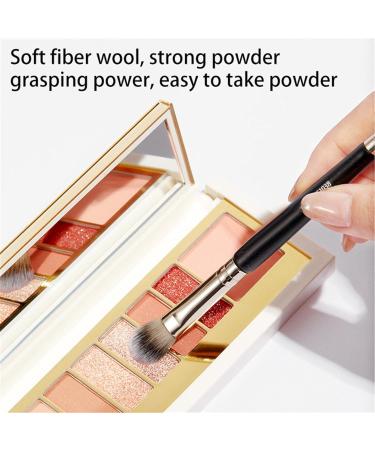 Eyeshadow Brush Small Brush Apply Makeup Brush Flat Blending Applicator Precision Crease Brush For Crease Eye Makeup Eyeliner Gothic Pencil Case One Size Black-a - Buy Online on GoSupps.com