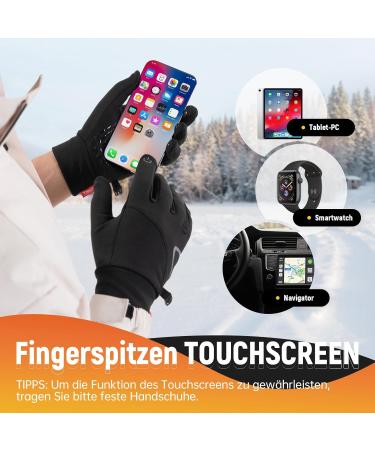 Alaplus Warm Gloves for Men & Women | Soft Fleece Breathable Windproof Touchscreen Cycling & Running Sports Gloves - Buy Online on GoSupps.com