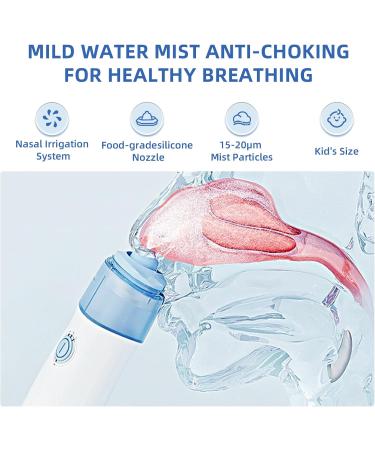 Electric Nasal Spray Irrigator for Kids | Automatic Nasal Irrigation System | Relieve Runny Nose & Sinus Stuffiness - Buy Online on GoSupps.com