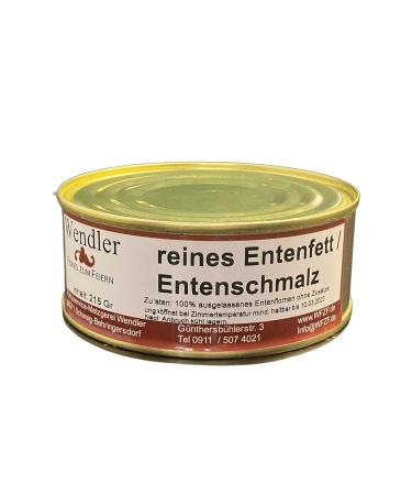 Premium Duck Fat Lard in Can (200g) - All-Natural No Additives Ideal for Gourmet Cooking | International Shipping Available - Buy Online on GoSupps.com
