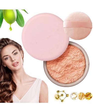 AllauraBeauty Pink Setting Powder AllauraBeauty Blurring Setting Powder AllauraBeauty Blurring Powder AllauraBeauty Setting Powder Lasting Waterproof Face Powder for Makeup (2#)