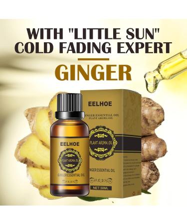 Belly Drainage Ginger Oil 30ml | Slimming & Lymphatic Support Reduces Abdominal Bloating Improves Skin Complexion - Buy Online on GoSupps.com