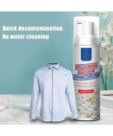 Dry Cleaning Spray Dry Stain Remover for Clothes Dry Stain Remover Cleaning Fluid Agent for Laundry Dry Spot Cleaner For Clothes Dry Care Stain Remover For Clothing Oil Stains - Buy Online on GoSupps.com