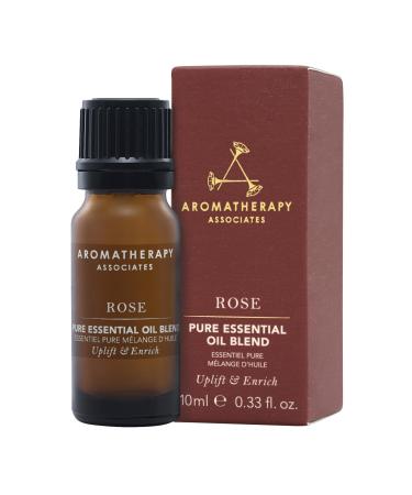 Aromatherapy Associates Rose Pure Essential Oil Blend. Premium Undiluted Blend to Uplift The Senses. Hand-Crafted with Rose Geranium and Palmarosa (0.33 fl oz)