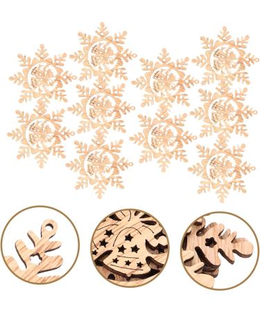 COHEALI 1 set Decorative Graffiti Themed Design Suspending Pendants Chip Pendant Painting Christmas Beige 7.80X7.80X0.20CM - Buy Online on GoSupps.com