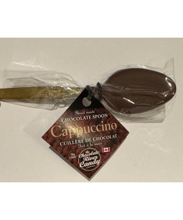 Hand Made Chocolate Spoons by The Chocolate River Candy Company | Cappucino | 3 pack | 15g