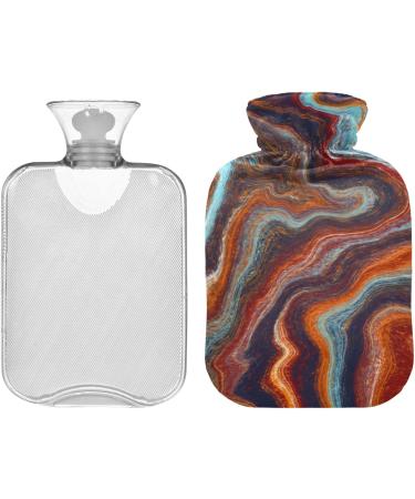 Naanle Vintage Marble Hot Water Bottle - 2L for Back Pain Relief Hand & Foot Warmer Hot & Cold Therapy - Buy Online on GoSupps.com