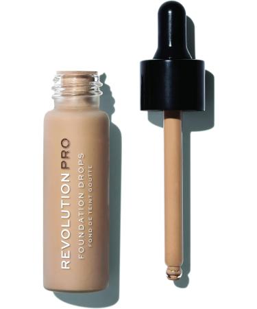 Revolution Pro Foundation Drops F12 18ml - Ultimate Coverage for Flawless Skin - Buy Online on GoSupps.com