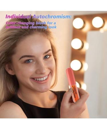 Tinted Blush Oil Hydrating Blush Oil Lightweight Long-wearing Blush Oil Tint Waterproof Blendable Liquid Blush For Your Instant Perfect Shade Pochy 03# - Buy Online on GoSupps.com