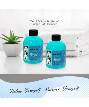 Mickey Blueberry Bubble Bath Duo - 8.5 oz Each | Disney & Friends Spa Skincare Gift Set - Buy Online on GoSupps.com