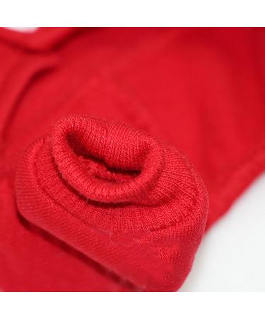 Lifewheel Dog Jacket & Sweater - Warm Winter Coat for Small Dogs & Cats | Stylish Red Hooded Dog Costume (Size M) - Buy Online on GoSupps.com