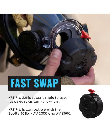 TRAININGMASK Firefighter XRT PRO 2.0 - Breathing Resistance Regulator Insert for Scott AV-2000 / AV-3000 SCBA Mask - Trainer Pack of 1 - Buy Online on GoSupps.com