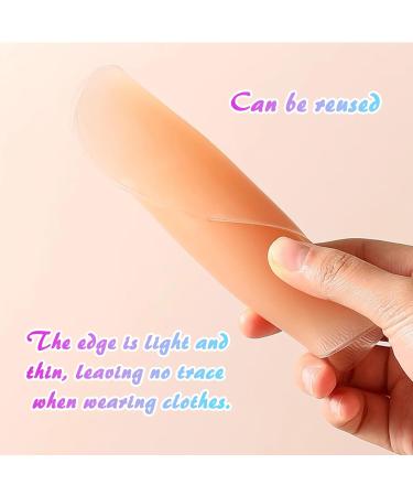 CUKIN Silicone Calf Pads - Adhesive Corrector for Crooked or Thin Legs (Beige, 1 Pair) - Buy Online on GoSupps.com
