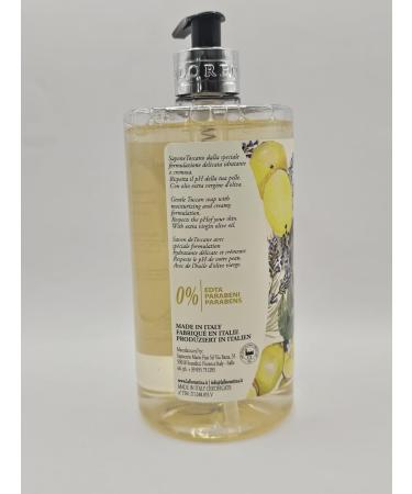 LA FLORENTINA Lemon Lavender Hand Wash 25.3 Fl Oz Made in Italy - Buy Online on GoSupps.com