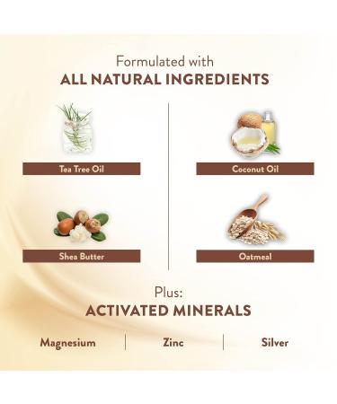 All Natural Dry Skin Body Lotion for Women | Terrasil Moisturizer Cream with Shea Butter Tea Tree Lavender & Coconut Oil | Anti-Itch Relief | 3 oz Tube - Buy Online on GoSupps.com