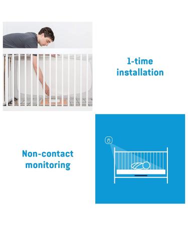 Angelcare AC527 3-in-1 Baby Monitor with Movement Tracking, Video, Sound, and Temperature Display - 5 Inch Screen - Buy Online on GoSupps.com