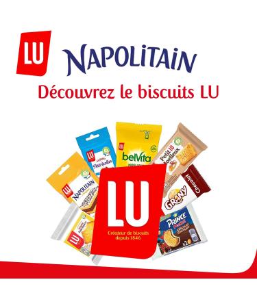 Neapolitain Lu - Soft Chocolate Cakes - Ideal for Snacks - Pack of 6 Boxes of 180 g - Buy Online on GoSupps.com