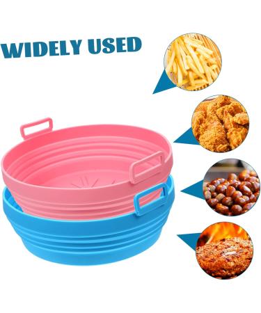 LABRIMP 2pcs Airfryer Air Fryers Air Fryer Replaceable Liner Reusable Liner Lining Non Stick Silicone Pot - Buy Online on GoSupps.com