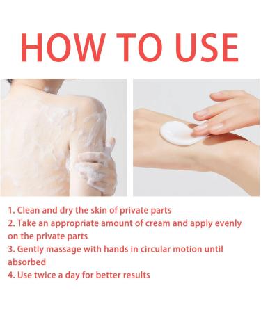 Fyearfly 3Pcs Women Private Itching Relief Cream Moisturizing Women Body Care Gentle Relief Cream Cleansing Fragrances Feminine Itching Treating Cream - Buy Online on GoSupps.com