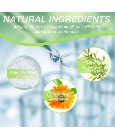 120 Pack Mandabloom Acne Pimple Patches with Tea Tree Oil & Salicylic Acid - Hydrocolloid Acne Dots for Face Zits & Breakouts - Buy Online on GoSupps.com