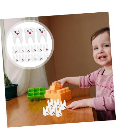 Solustre 30-Piece Children s Toy Set - Artificial Teeth Toys & Tooth Trailer - Fun Plastic Jewelry & White Toothbrush | Perfect for Kids - Buy Online on GoSupps.com