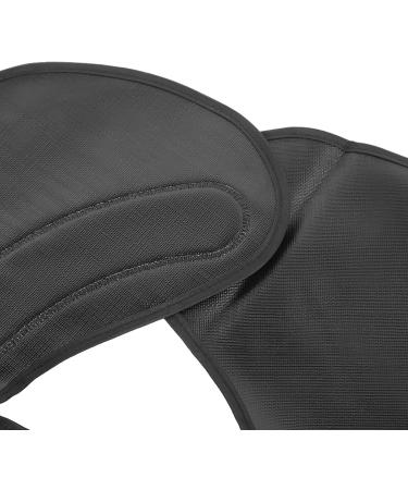 Shop Waterproof Barber Cape 62x45cm - Grey & Black Hairdressing Cape for Kids Hair Cutting & Dyeing - Buy Online on GoSupps.com