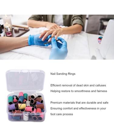 Nail Polishing Band Easy Polishing Nail Sanding Rings Durable Effective for Electric Nail Drill - Buy Online on GoSupps.com