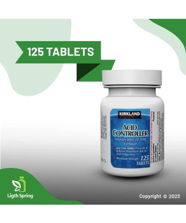 Buy Acid Controller 125 Count - 20 mg Bundle with Exclusive Vitamins & Minerals - A to Z Guide - Shop Internationally - Buy Online on GoSupps.com