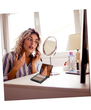 Palette de Poudre Ombrer Bicolore Compacte Illuminatrice Visage Contouring et clat Peau Visage Adulte Retouches Makeup Professionnel - Buy Online on GoSupps.com