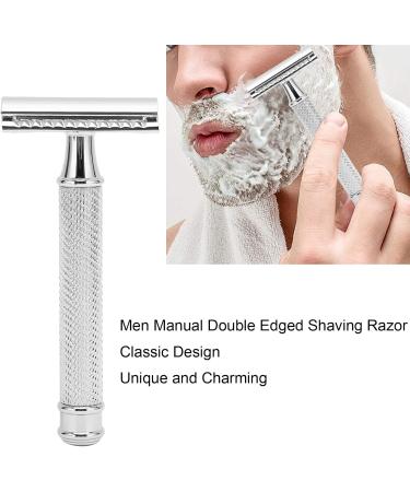 Classic Zinc Alloy Straight Razor | Durable Safety Razor for Men | Barber Shop Essential - Buy Online on GoSupps.com