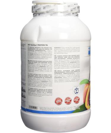 Buy Frey Nutrition Protein 96 (2.3 kg Can) - Peach-Apricot Flavor | Best International Shipping - Buy Online on GoSupps.com