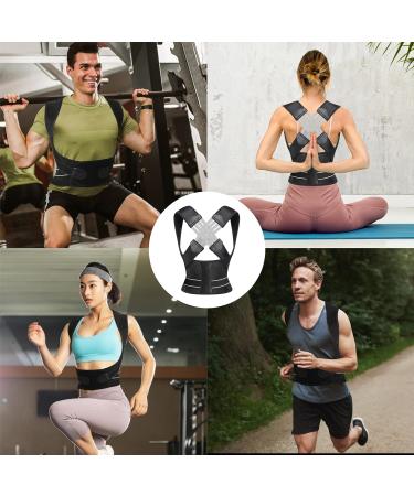 Soarfly Posture Corrector for Men & Women | Comfortable & Breathable Back Straight Holder Shoulder Strap Support - Buy Online on GoSupps.com