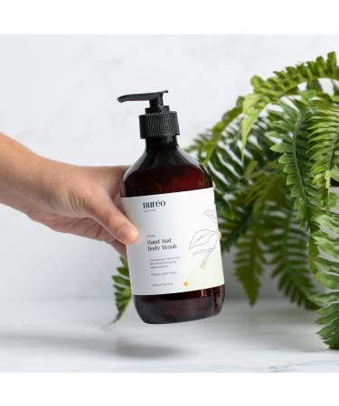 Buy Cedar Hand & Body Wash - Refreshing Peppermint Hydrating Formula 490ml | Natural Deep Cleansing & Moisturizing Gel - Shop Internationally - Buy Online on GoSupps.com