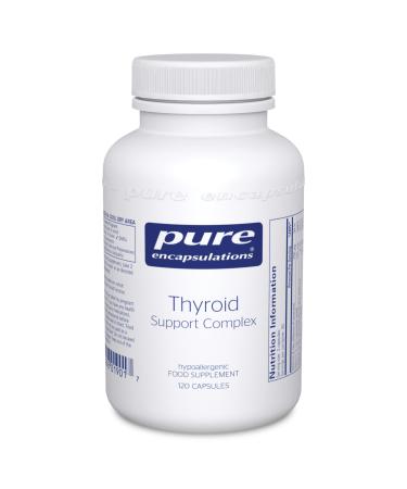 Pure Encapsulations - Thyroid Support Complex - Comprehensive Nutritional Support - 120 Capsules 120 count (Pack of 1)