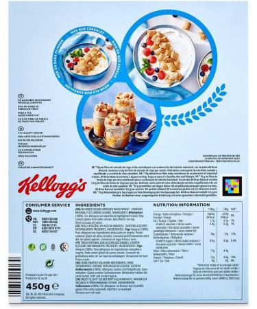  Italian Gourmet E.R. Kellog's Kellogg All-Bran Natural Membrane with its Rich Wheat Fibre Cereal 450g + Italian Gourmet Polpa 400g - Buy Online on GoSupps.com