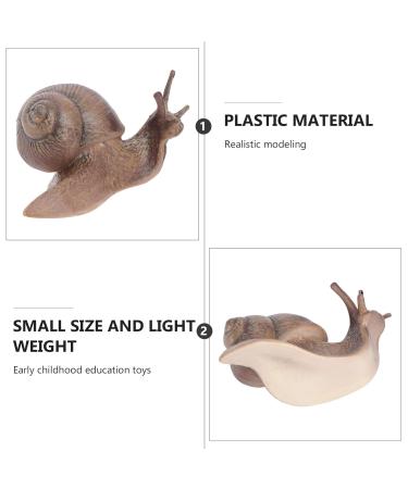 FRCOLOR 2 Pack Snail Micro Landscape Statues - Outdoor Figurines & Lawn Ornaments for Garden Decor - Buy Online on GoSupps.com