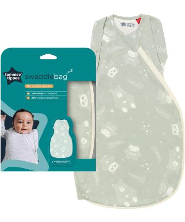 Tommee Tippee Baby Sleep Bag 3-6m 2.5 TOG Woodland Gro Friends - Hip-Healthy Swaddle Design | Soft Cotton-Rich Fabric | Original Grobag - Buy Online on GoSupps.com