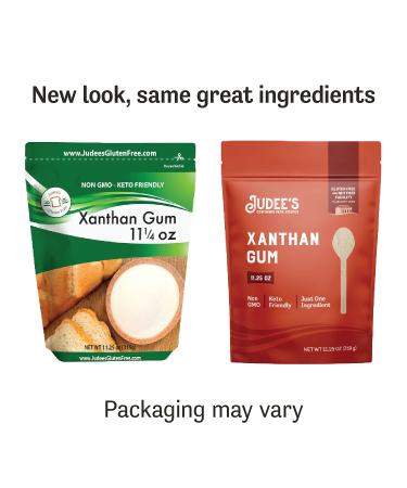 Judees Xanthan Gum 11.25 oz - Non-GMO & Keto-Friendly - Gluten-Free Baking Essential - Ideal for Keto Syrups, Sauces & Thickening - 1 Pack - Buy Online on GoSupps.com