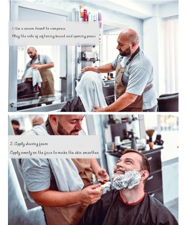FBITE Sustainable Shaving Set | Straight Razor & Super Badger Hair Brush | Eco-Friendly Grooming Essentials - Buy Online on GoSupps.com